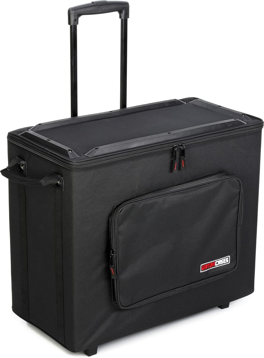 Gator Cases Lightweight Guitar Amplifier Case with Pull Handle and Wheels, Fits 1x12 Combo Amps (G-112A)