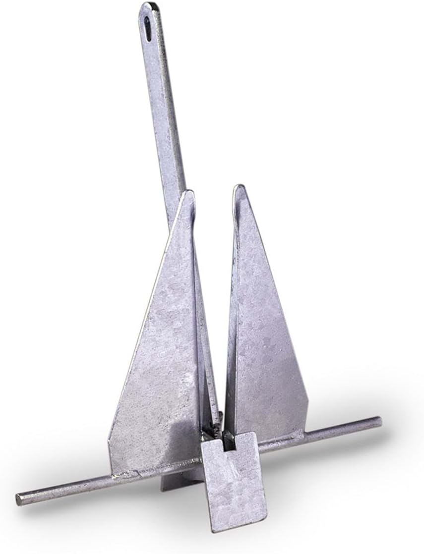 Tie Down Super Hooker Anchor | 43 lbs. Boat Anchor with 1600 lbs. Holding Power | Boat Accessories Marine Equipment