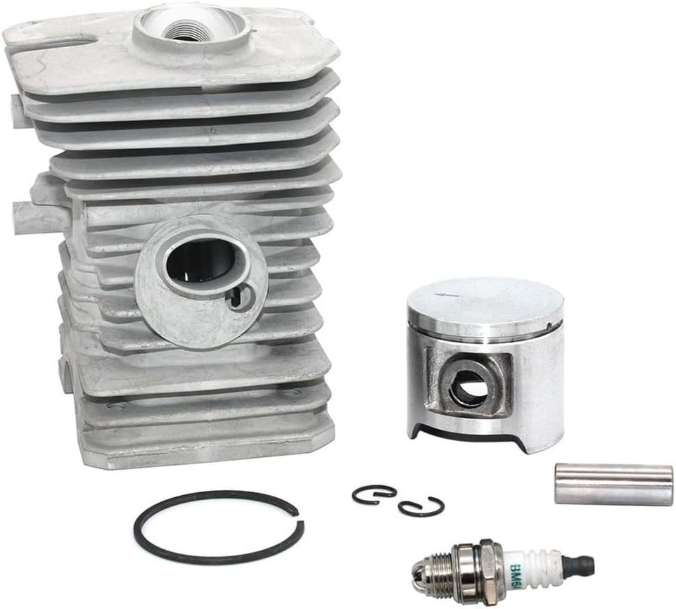 [Outdoor Tools] Cylinder Piston Kit for Partner 490 510CCS Chainsaw 503625502 [Replacement Parts]