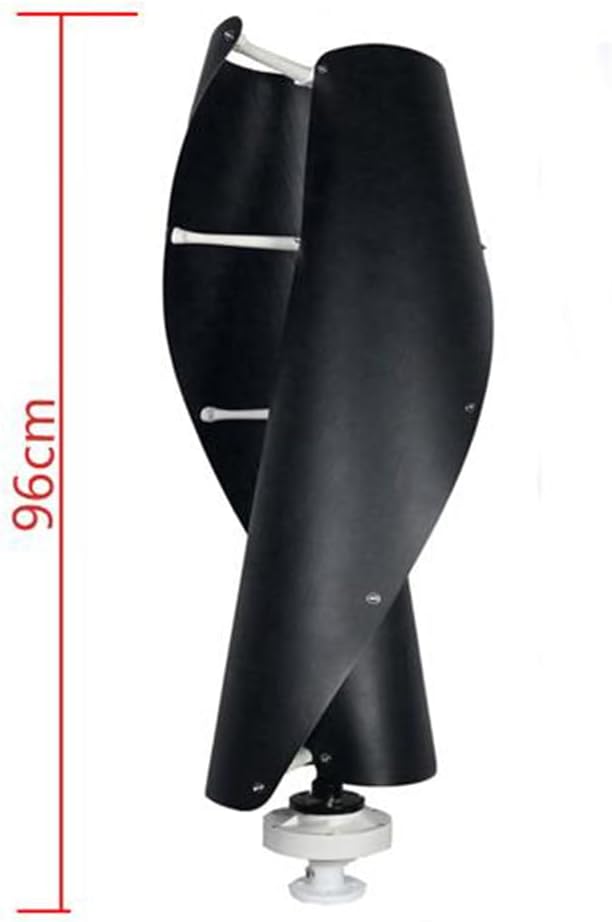 24V,BAOJUHUIKANG 48V Small Windmill Vertical Axis Wind Turbine Generator 16000W,12V-220V Wind Turbine Kit with IP67 Controller for Home Farm