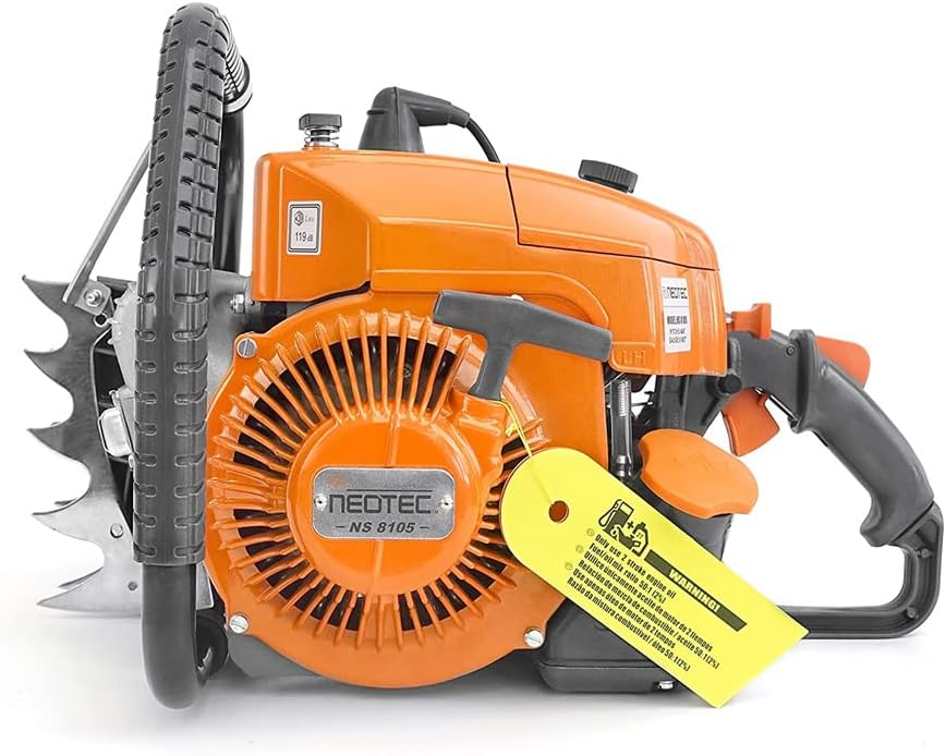 NEO-TEC NS8105 Gas Chainsaw Fit for 36''/42'' Guide Bar Chain,2-Cycle Power Head 105cc Power Chain Saw 4.8KW 6.5HP Gasoline Chainsaws,All Parts Compatible with G070 070 090