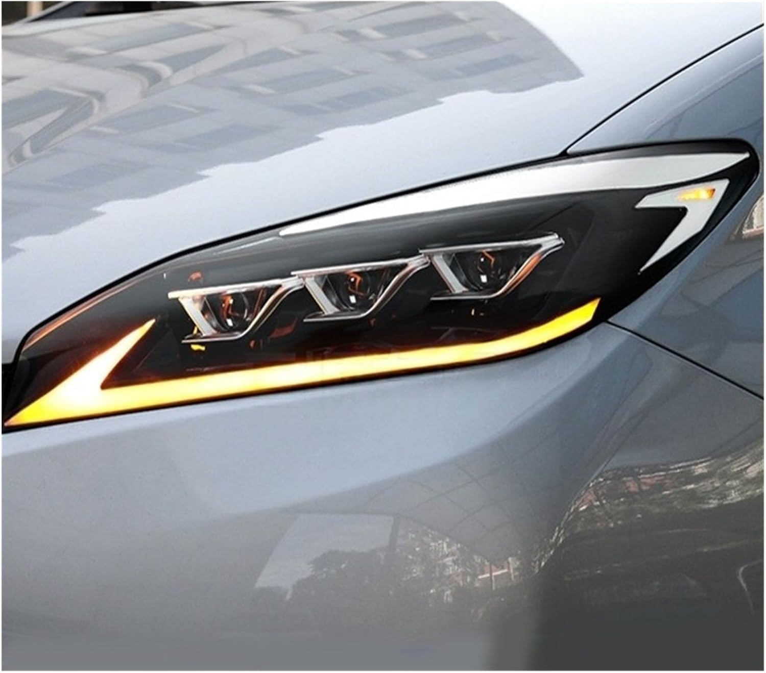 Headlights Compatible For Toyota Wish 2009 2010 20112012 2013 2014 2015 Full LED Head Lamps DRL Dynamic Turn Signals Car Accessories