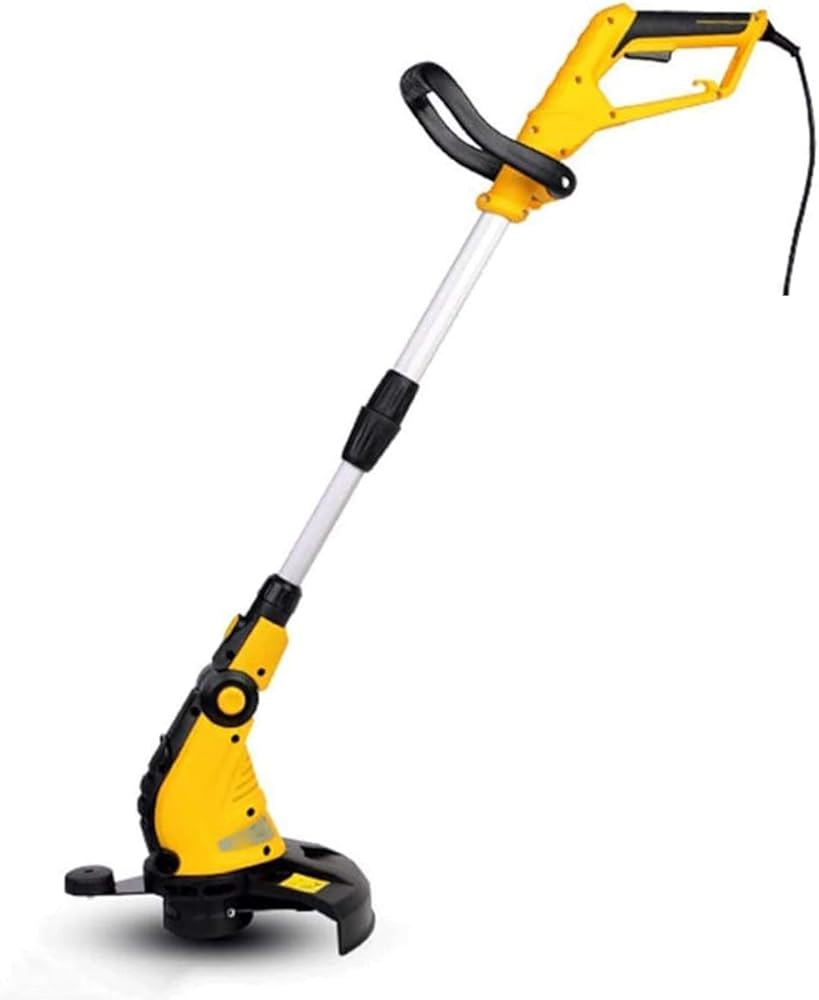 Rotary Mowers 450W Lawn Mower,Small and Portable Telescopic and Rotatable Lawn Mower,1-22Cm Adjustable Mowing Heights