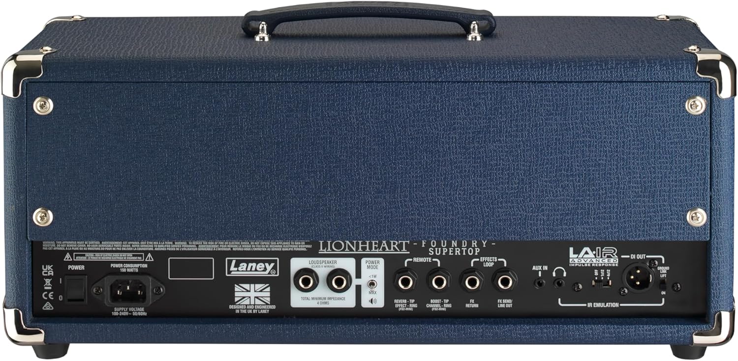 Laney Lionheart Foundry Guitar Amplifier Head, 120W