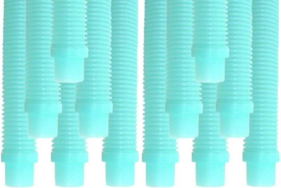 Replacement for PuriTech for Puri Tech Pool Cleaner Vac Hose Kreepy Krauly Barracuda 1.5in x 48ft Aqua 12 Pk