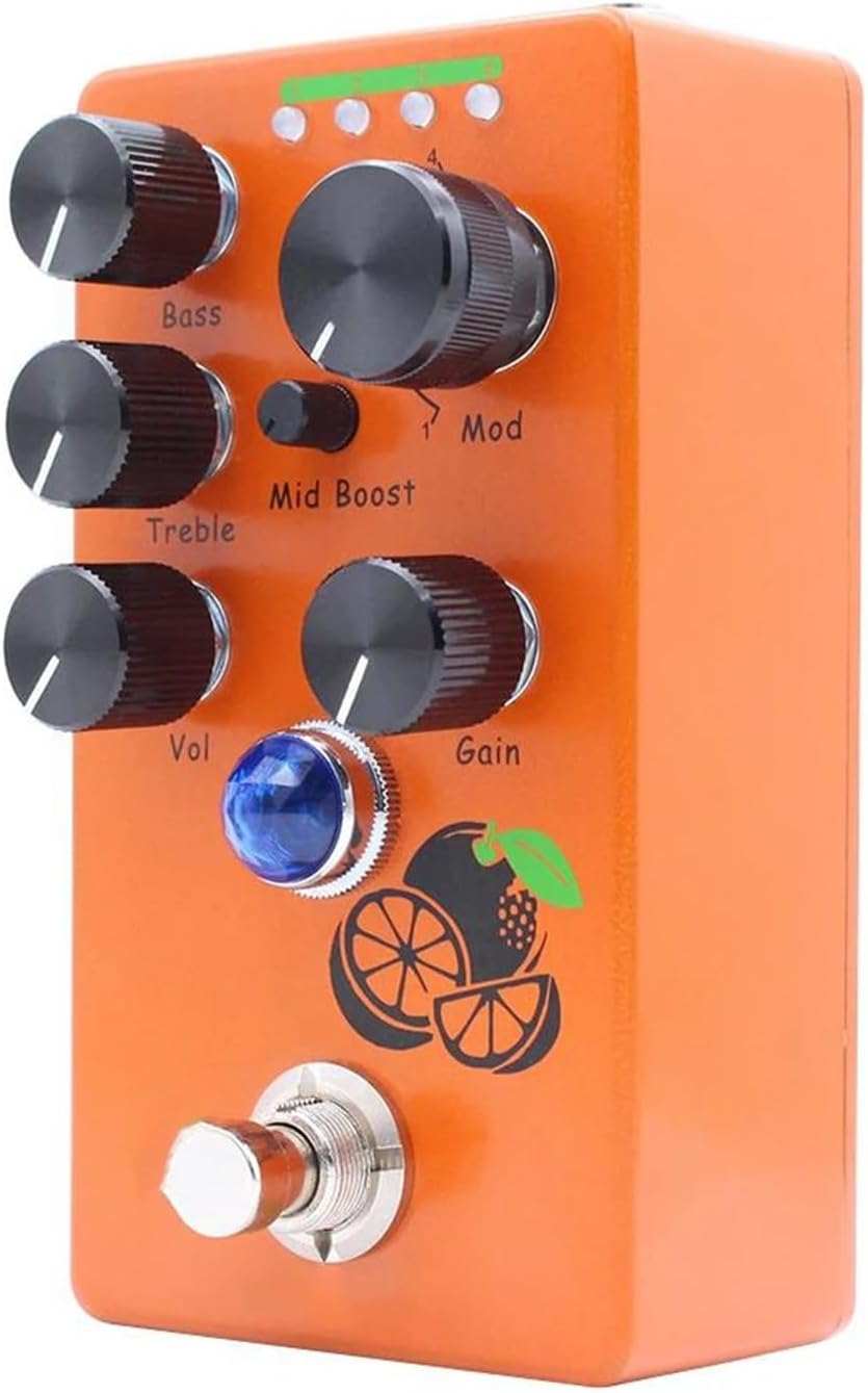 Professional Guitar Effects Pedals Amplifier Guitar Bass Effects Pedal Overdrive With True Bypass