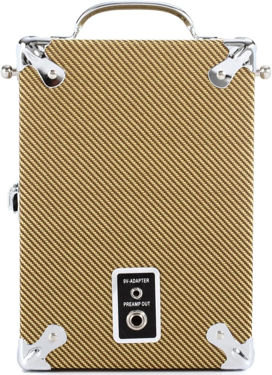 Pignose Legendary 7-100 T Portable Guitar Amplifier with Tonebird AC Power Supply, Cable Bundle Can Operate on Batteries - Classic Tweed Finish