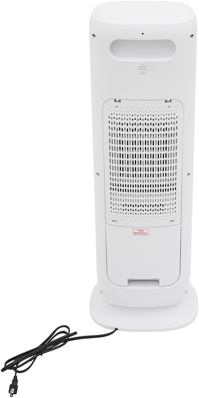 Tower Heater and Fan Combo, Dual-Purpose Heating and Cooling Air Conditioner Fan, LED Display, 60.8-104°f, Standing Fan and Heater Combo, For Bedrooms, Living Rooms, Kitchens, And Studies