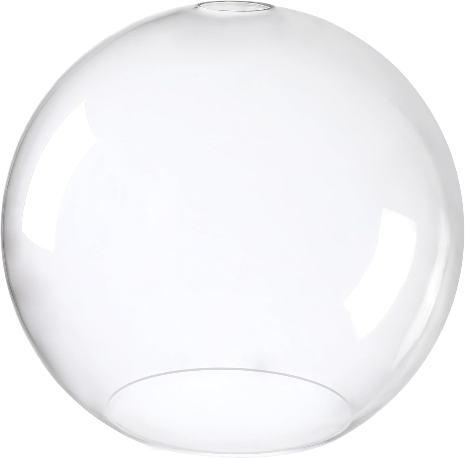 Aspen Creative 28012-60-1 Clear Glass Shade for Pendant Lights, Wall Sconces, and Lamp Posts, 1-3/4