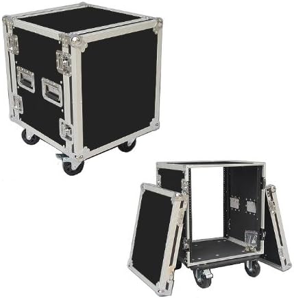 12 Space 12u 18 Inches Deep Heavy Duty 3/8 Ply ATA Amp Rack Case - Closeout