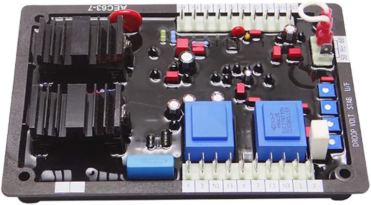 AVR AEC63-7 Automatic Voltage Regulator Replace for Brushless Diesel Generator Alternator Genset Parts