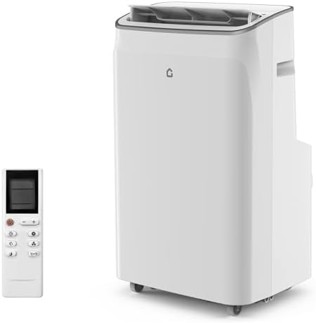 Portable Air Conditioner 12,000 BTU - Dehumidifier & Cooling Fan for 400-550 Sq Ft Rooms, Includes Portable AC Unit Window Kit for Bedrooms Office Home(ASHRAE-rated)