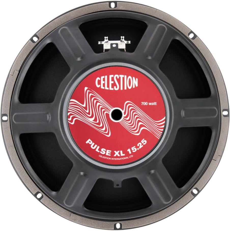 CELESTION T6660 Pulse XL 15.25 Bass Guitar 15-inch Driver Steel-Chassis Guitar Speaker 700 Watt 8-Ohm Defined Midrange Smooth Treble Response