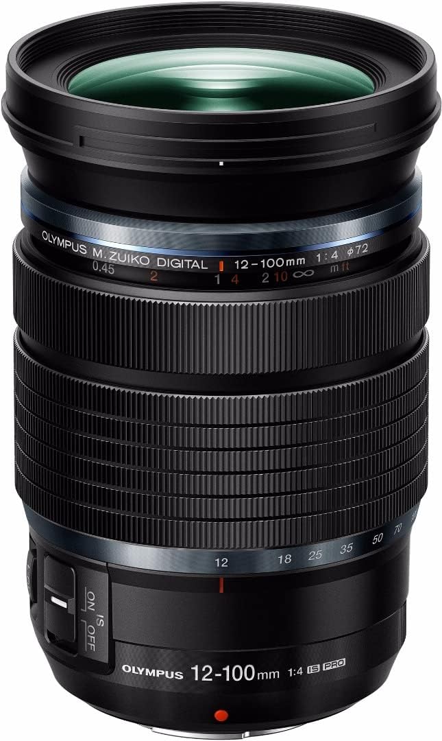 Olympus M.Zuiko Digital ED 12-100mm F4.0 is PRO for Micro Four Thirds System Camera, High Magnification Zoom Lens, Weather Sealed Design, MF Clutch, L-Fn Button