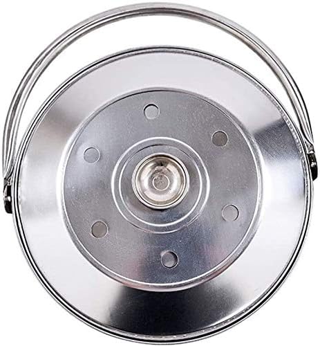 31Cm Diamete Fire Pit - Outdoor Fire Large Bonfire Wood Burning Patio Coal Grill Firepit for Outside Grill Charcoal Smokeless Grill with Spark Screen Poker and Fireplace