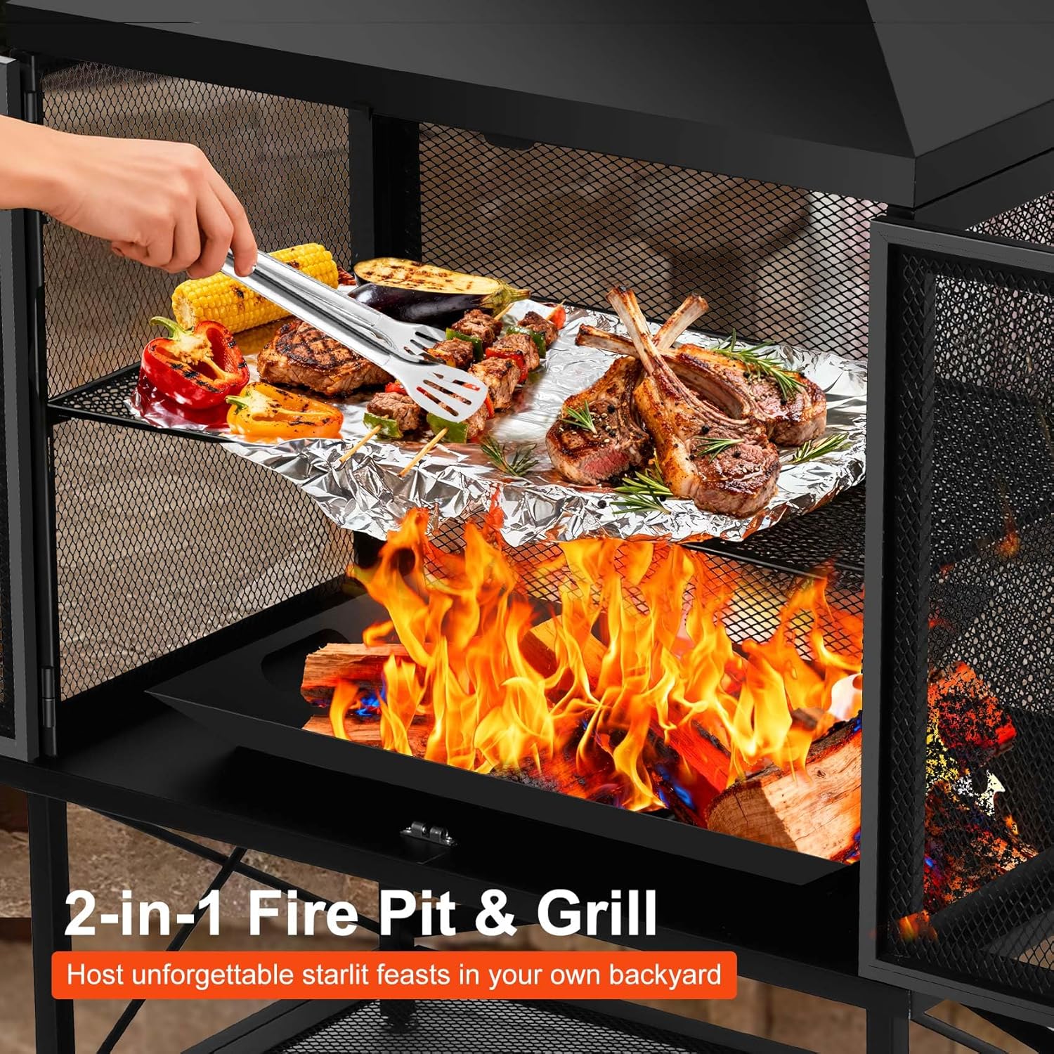 Fire Pits for Outside Wood Burning - 39