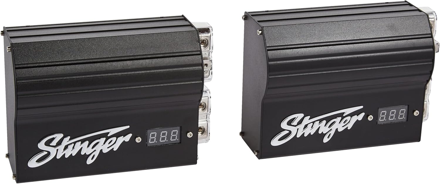 Stinger SPC505 Pro Hybrid 5 Farad Capacitor, Black