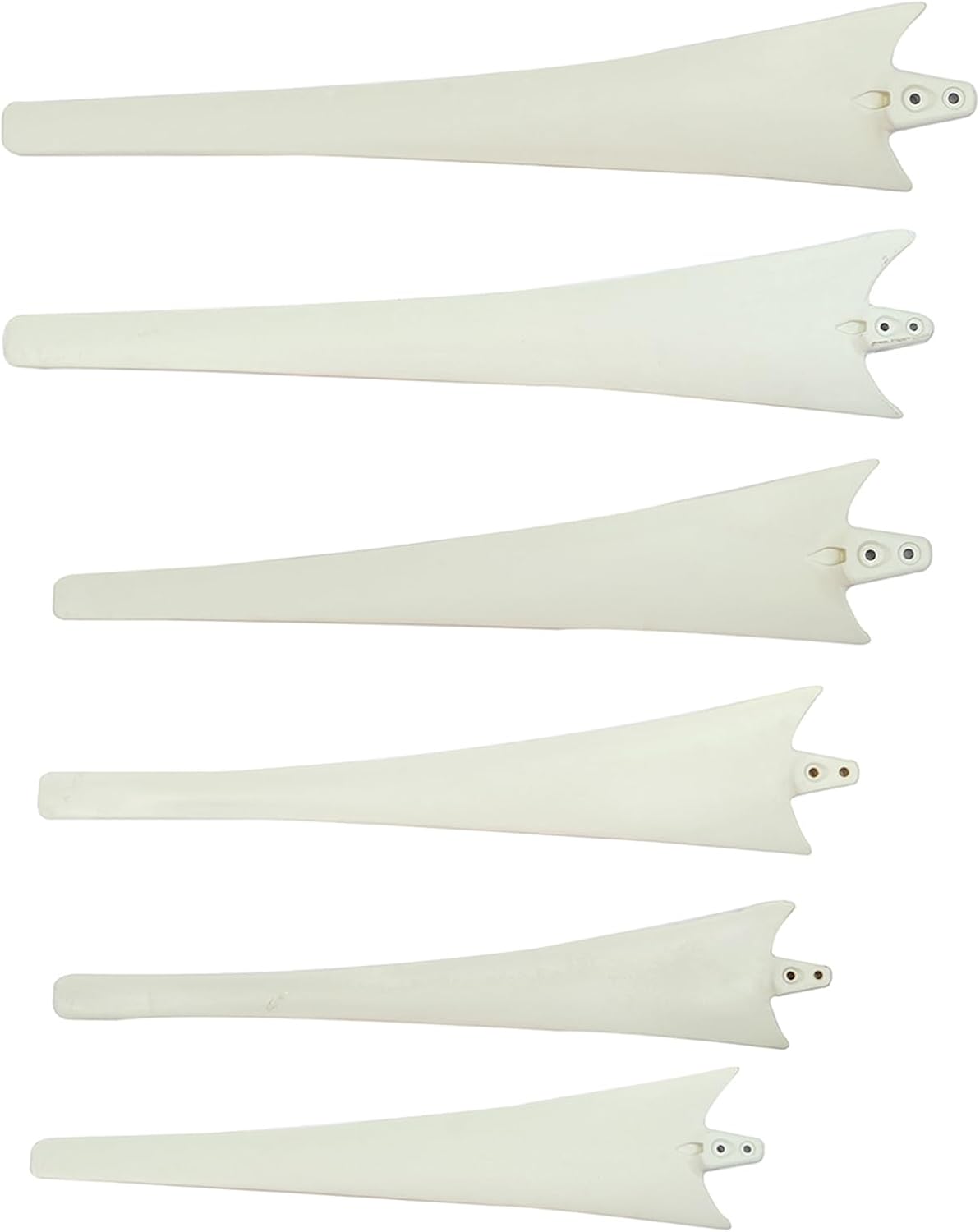 5Pcs Horizontal Wind Turbine Blades,Wind Blade Fan Blade Wind Turbines Generator Blades Windmill Wind Turbine Blades Nylon Fiber Blade