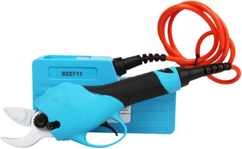 Secateurs, Professional Pruning Shears Scissors 450W Electric Shears Electric Pruner 36V 4400mah Lithium Battery Electric Pruning Shear Orchard Scissors for Fruit Tree Garden Shape