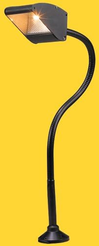 Corona CL-801-D-BK-12 -Low Volt/ 12V Flexible BBQ Deck Light Aluminum Mini Flood 12