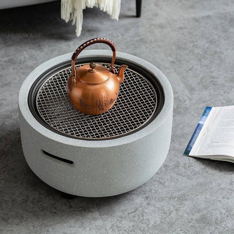 Outdoor Fireplaces Outdoor Fire Pits Household BBQ Grill Courtyard Garden Charcoal Stove Bonfire Brazier Heating Furniture Fire Pits