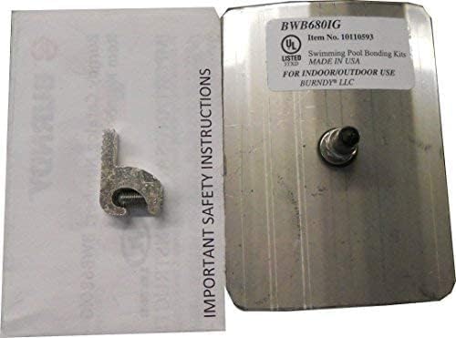 Burndy Set of 4 Bwb680Ig in Grd Pool Bond Kit