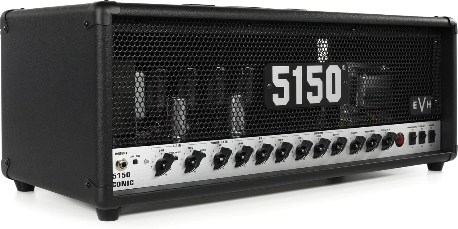 EVH 5150 Iconic Series 80-watt Tube Head - Black