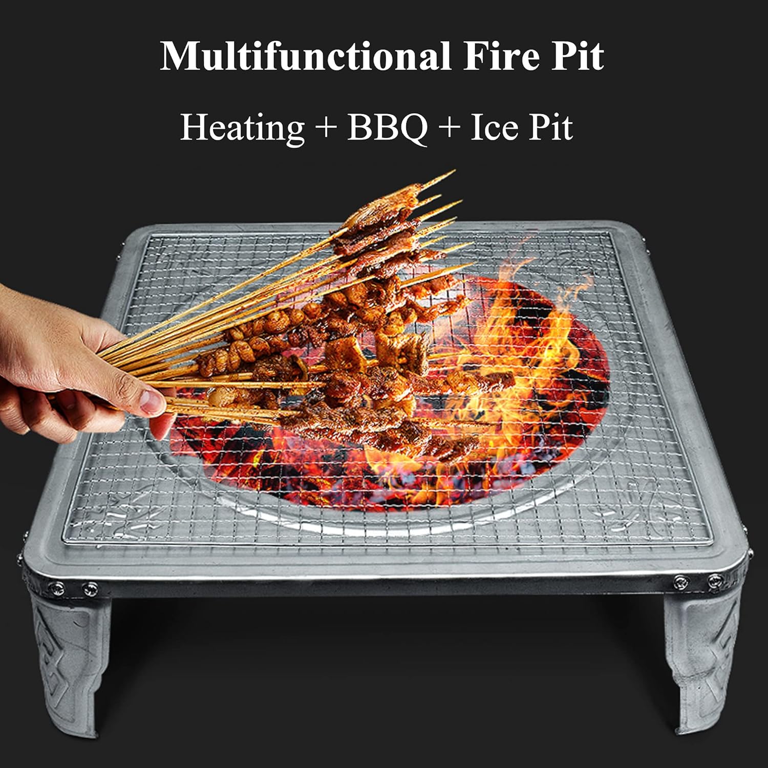 Portable & Bowls,Patio Heater Brazier,Wood Burning Firepit Fireplaces