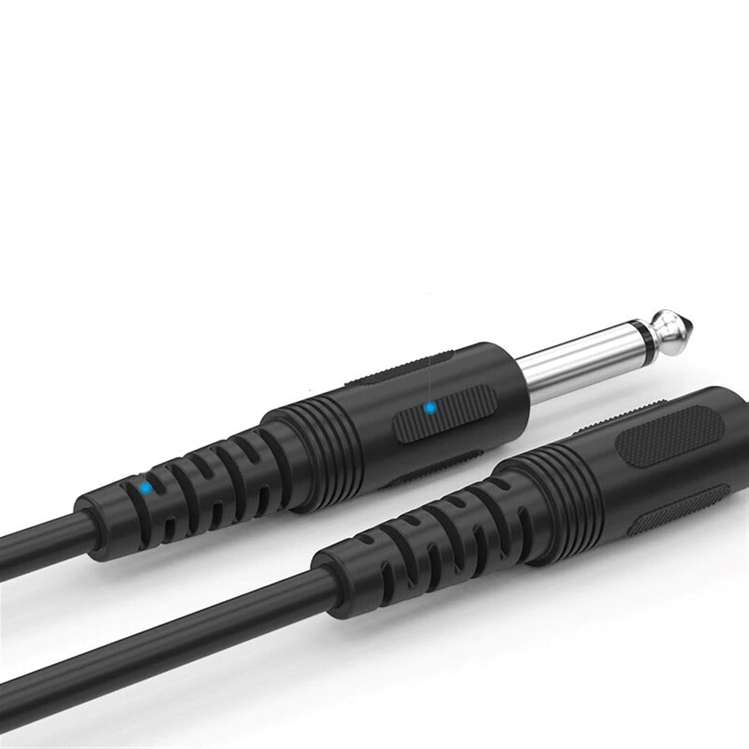 Guitar Audio Cable 6.5mm Cable 6.35 Large Two-core Male to Male Connection Cable to Recording Cable Guitar Amplifier Speaker Adapter Cable(15 Meters)