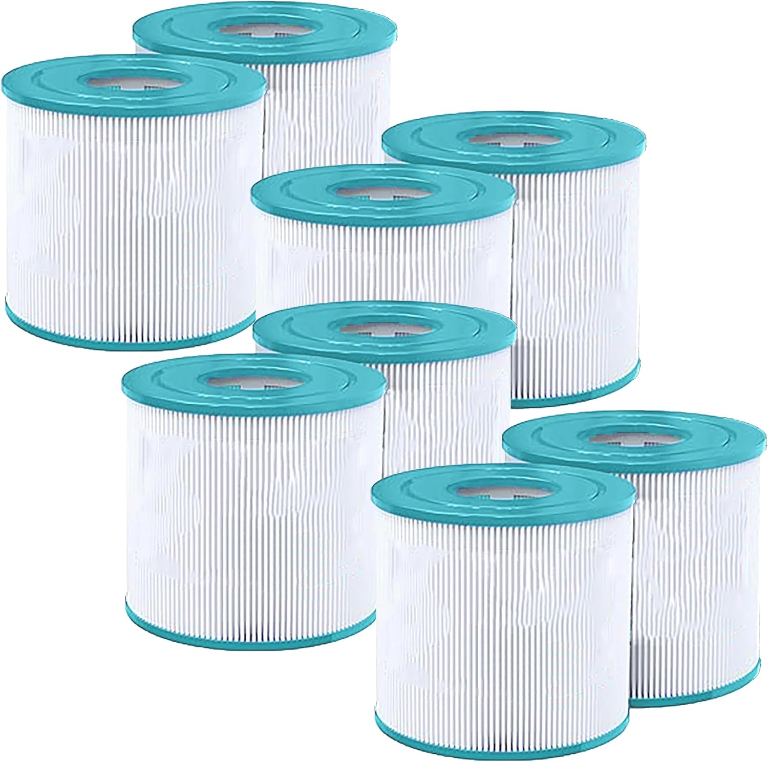 Hurricane Filters 8 Pack HF4401-02 Advanced Spa Filter Cartridge - Replacement for Prb17.5SF, Unicel C-4401 Filbur FC-2386, Dynamic Series IV - Model DSF35