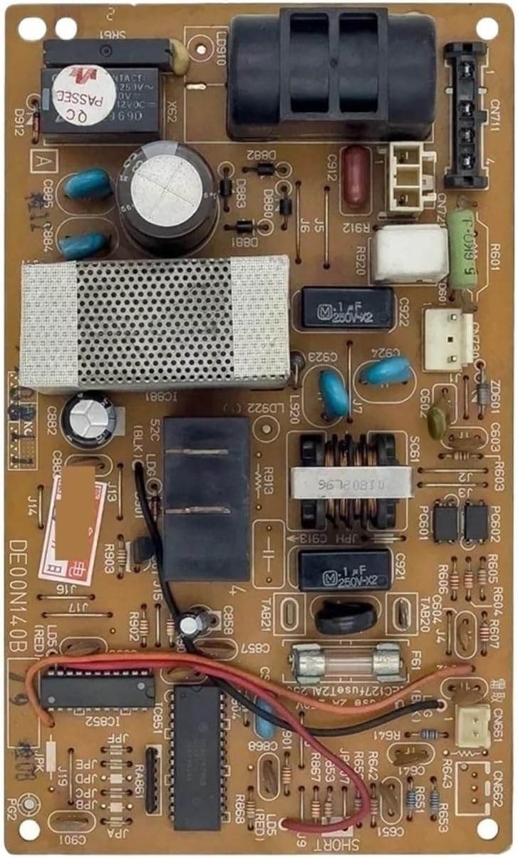 Air Conditioner Mainboard Spare Parts,Compatible For Mitsubishi ，Air Conditioner Control Board Outdoor Unit DE00N140B DE00N063B Circuit PCB Conditioning Parts(DE00N063B)