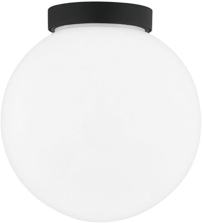 Troy Lighting B7010-TBK Ansel - 10 Inch 1 Light Outdoor Wall/Flush Mount,