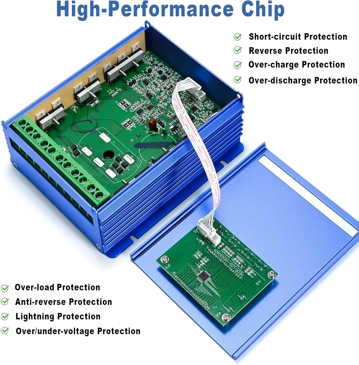 Wind Solar Hybrid System MPPT Charge Controller with Dump Load Wind Turbine Generator Solar Panel 12 24 48V Auto Universal for Off Grid Wind Solar Hybrid Systems Hybrid Charge Controller 12V-18000W
