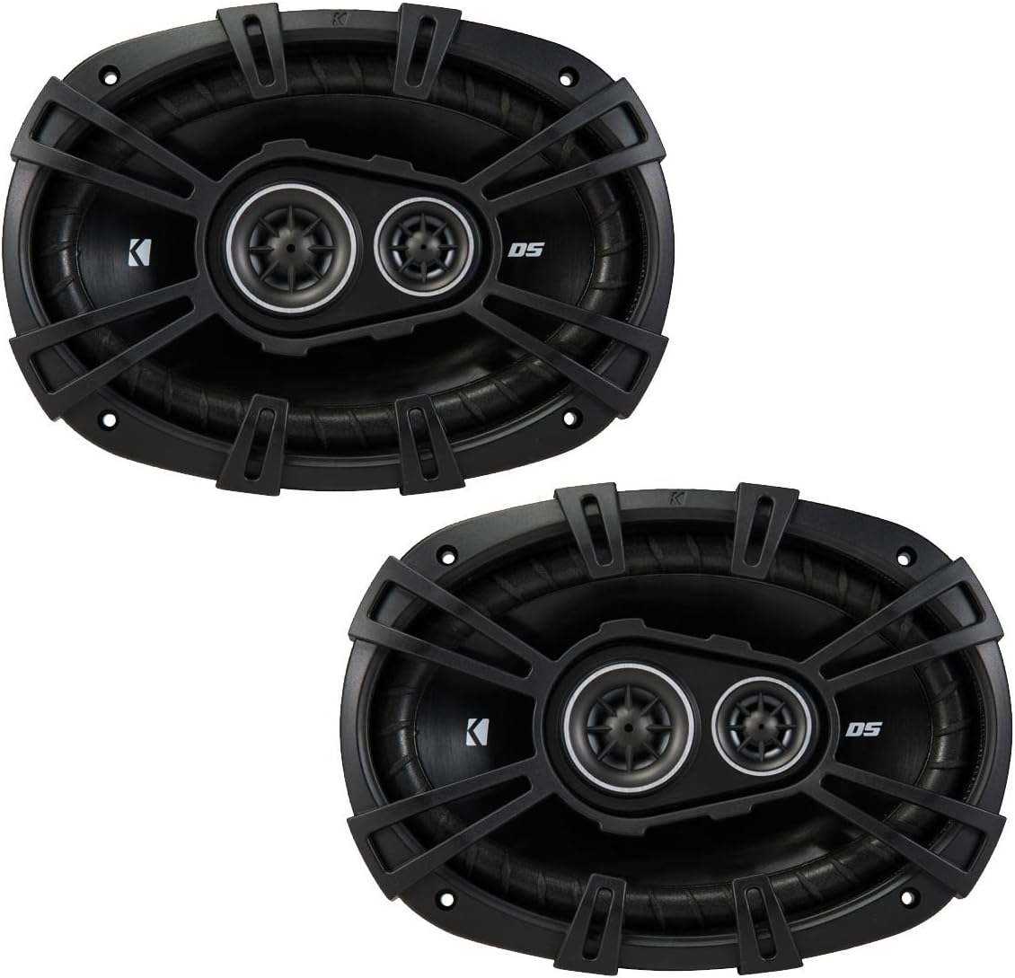 KICKER for Late 90s Early 2000s GM Coupes & Sedans. A Pair of 43DSC4604 4x6 Speakers & a Pair of 43DSC69304 6x9 s