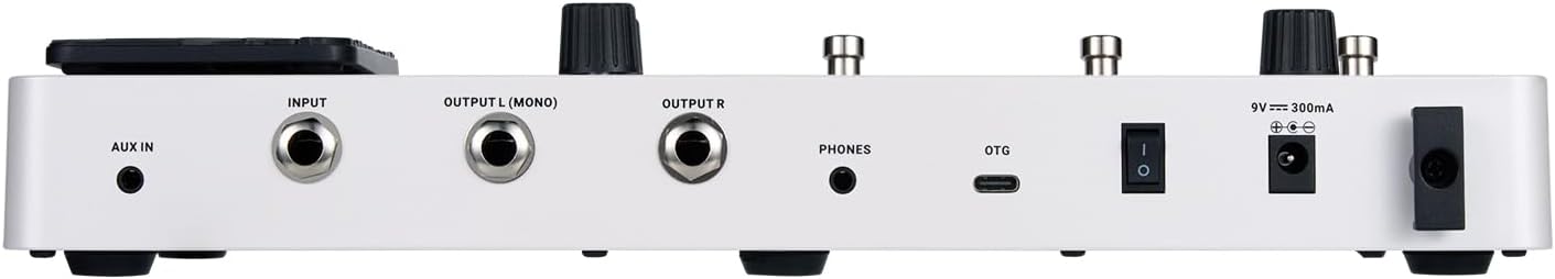 MOOER GE150 Pro Guitar Amp Modelling Multi Effects, Reverb, Delay, Looper Drum with 4 Footswiches, Expression Pedal, USB OTG Live Recording, MNRS GNR and GIR Loader