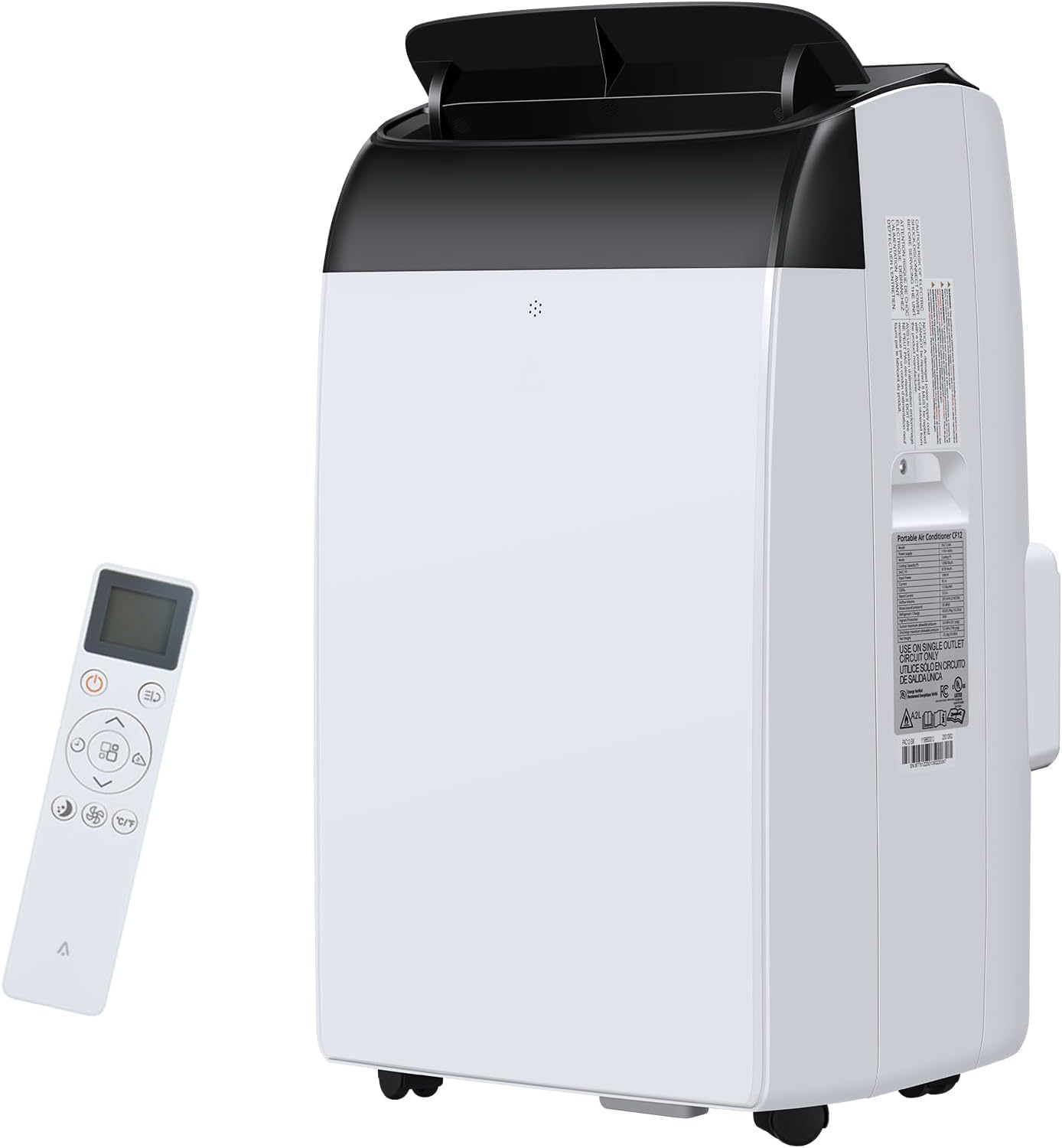 TrailBlaze Fast Cooling Portable Air Conditioner, Remote Control 4 In 1 Portable Air Conditioner With Cooling, 12,000 BTU Fan, Sleep Mode, Cooling Up to 550 Sq. Ft. for Office Bedroom Home