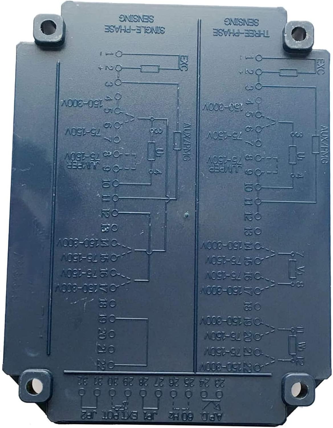 KRRK-parts DER1 AVR Voltage Regulator Compatible for Mecc Alte Generator Genset