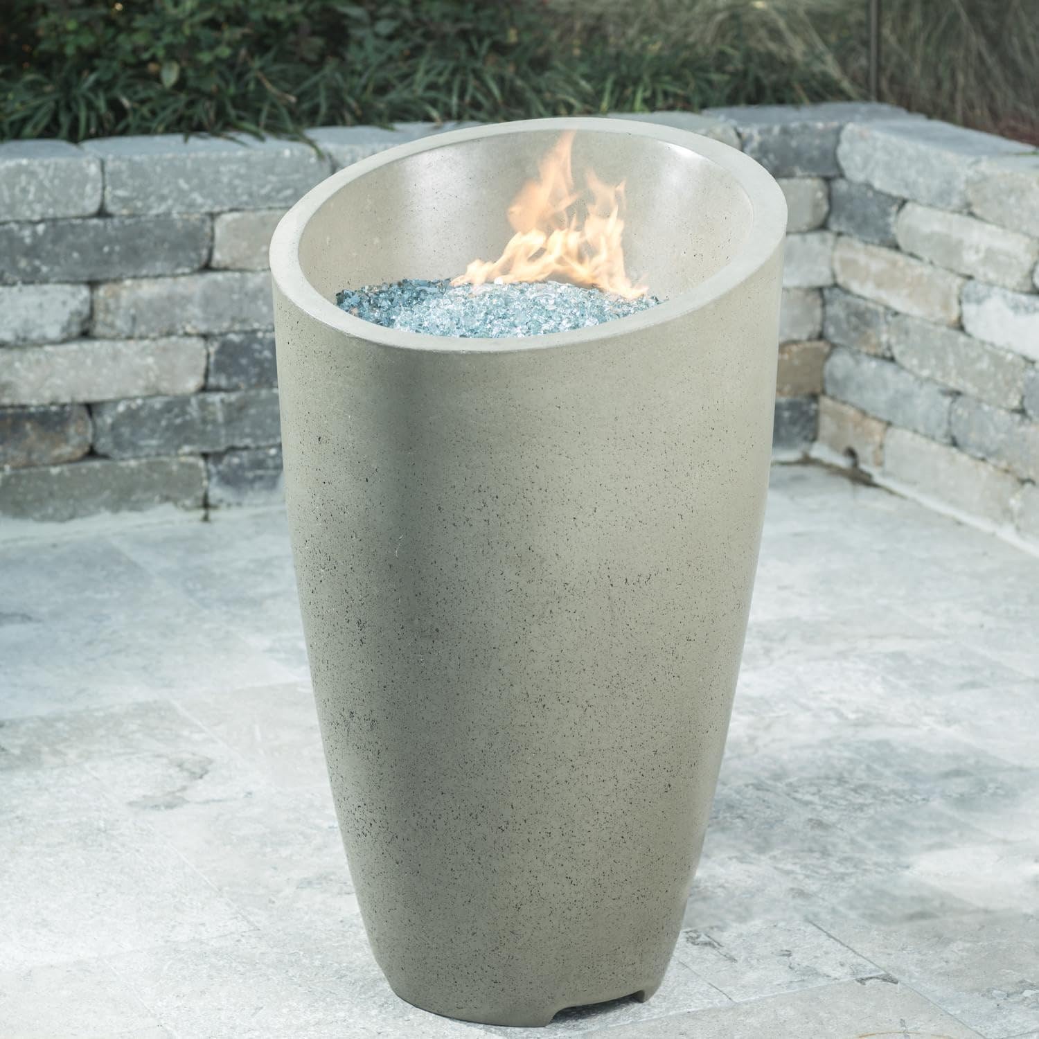 American Fyre Designs Eclipse 23-Inch Propane Gas Fire Urn - Smoke - 520-SM-11-M2PC