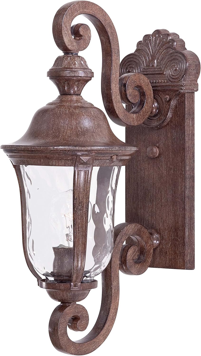 Minka Lavery Outdoor Wall Light 8990-61 Ardmore Cast Aluminum Exterior Wall Lantern, 100 Watts, Rust