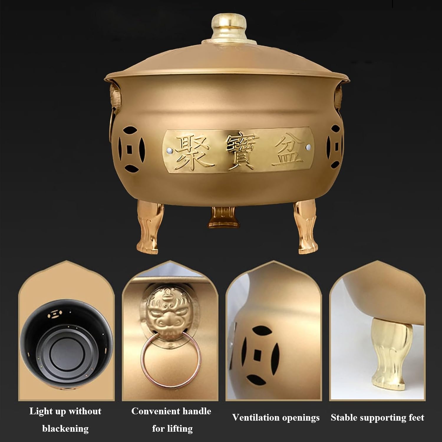 Burn Barrel ，for Trash Wood Leaves Cardboard Joss Paper Incinerator ， Stainless Steel Cage with Lid, Heat Resistant Fire Pit