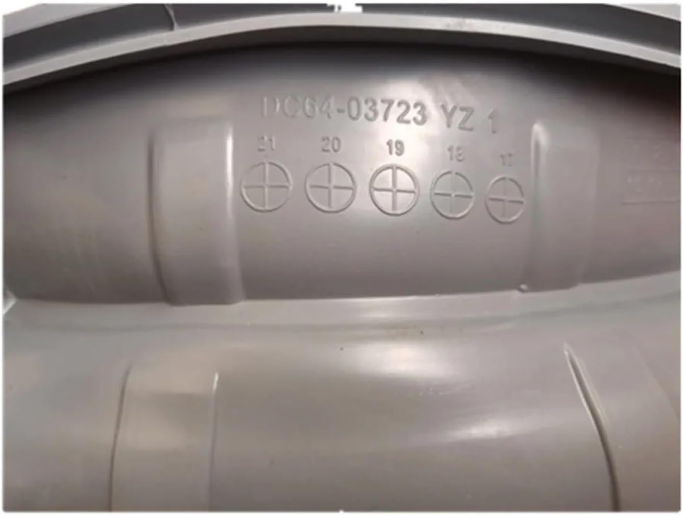 Compatible For Samsung Drum Washing Machine Door Seal DC97/DC64-03723A Sealing Ring, Observation Window Gasket Rubber