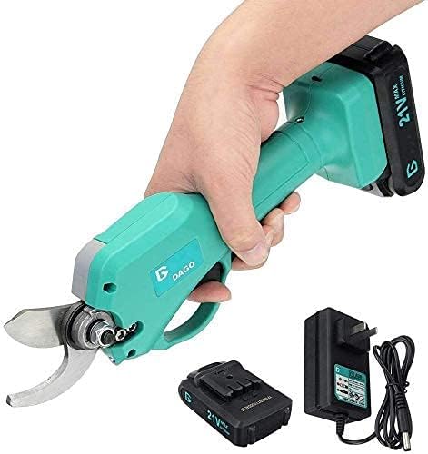 Professional Electric Pruning Shears Fruit Tree Branch Scissors Electric Pruning Scissors 21V Garden Pruner 0-30Mm