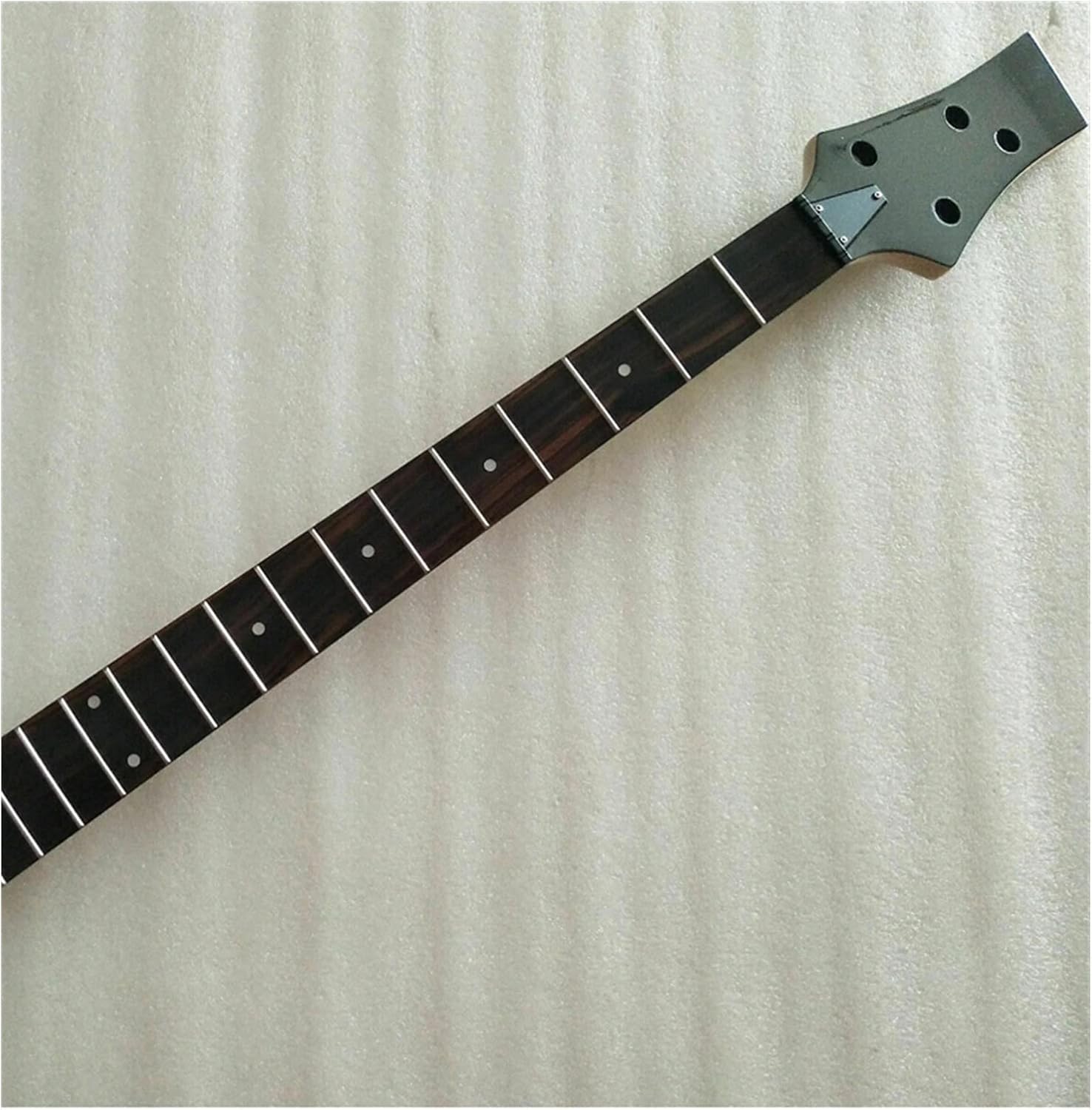 TSTS 4 String Maple 24 Frets Bass Guitar Neck Replacement Rosewood Fingerboard 34 Inch Guitar ​Neck Replacement