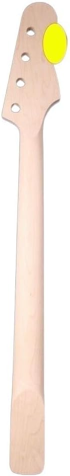 22fret Maple Bass Guitar Neck 34inch Left Rosewood Fretboard Short Scale Bolt On