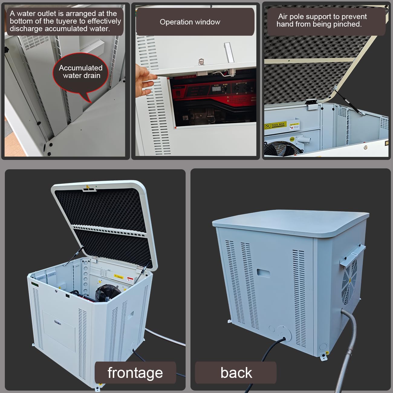 Generator Box,Accommodates The Maximum Size of The Unit:39.4