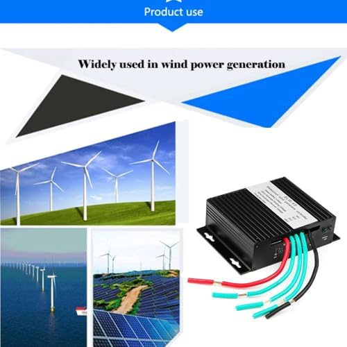 8000W MPPT Wind Turbine Charge Controller - 48V/24V/12V Waterproof Battery Charging for Wind Power Systems - Efficient Renewable Energy Solution