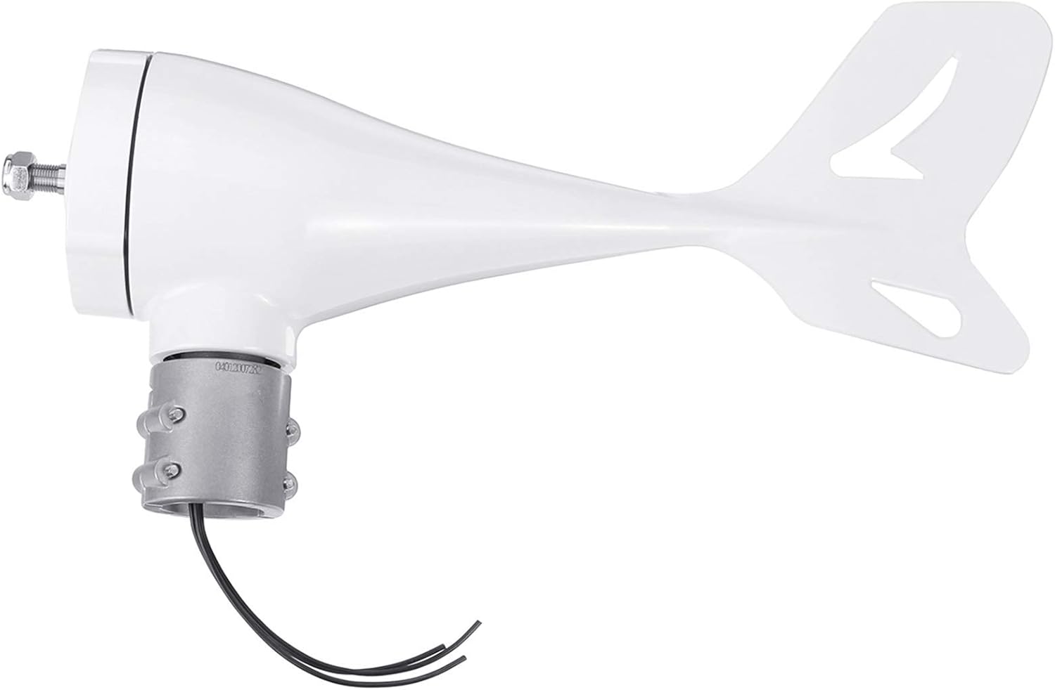 New Vertical Wind Generator,3000W 12V 24V 48V 8 Blades Wind Turbine Generator+ MPPT Controller for Marine and Land (White)