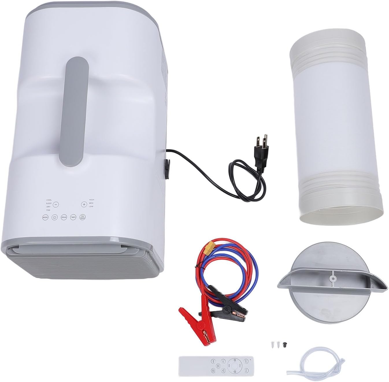 S03 Industrial Small Air Conditioner Intelligent Control Mobile Air Conditioner Outdoor Resident Vehicle Portable Tent Air Conditioner DC AC Small Air Conditioner 5200BTU (US