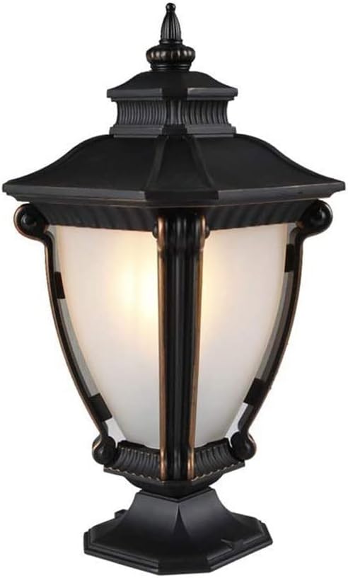 Outdoor Post Light Waterproof E27 Creative Post Lamp Path Lights Column Lights European Aluminum Rustproof Lawn Lamp Garden Villa Door Lighting Fixture