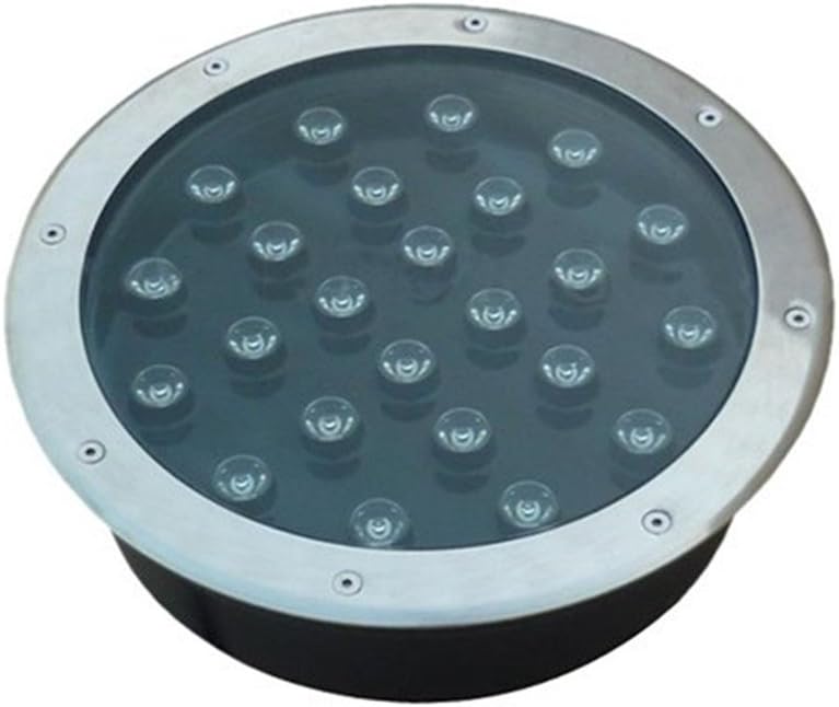 Round 24W LED Underground Light White AC85-265V Waterproof IP67 High Power Path Garden Buried Lamps Outdoor Floodlights